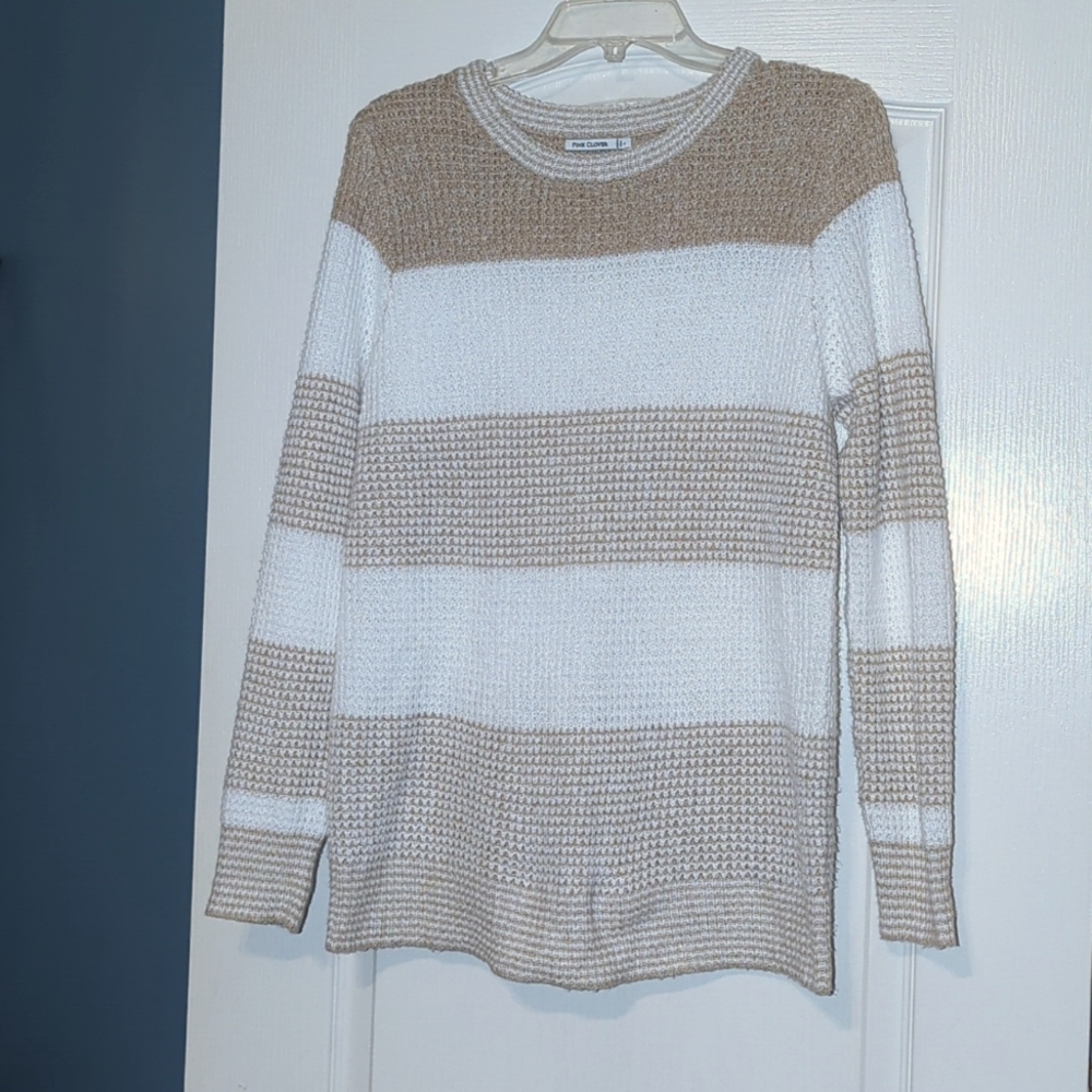 Pink Clover Knit Sweater